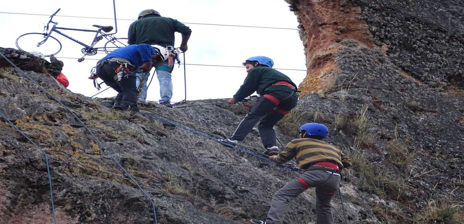 Sky bike & Via ferrata & Rapel